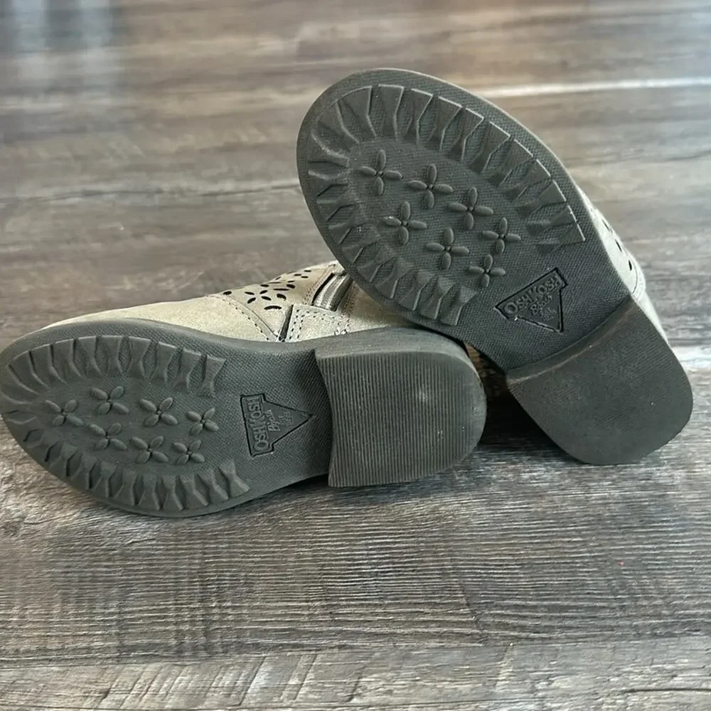 OshKosh B'Gosh Toddler 9 Estell‎ Taupe Fashion Bootie